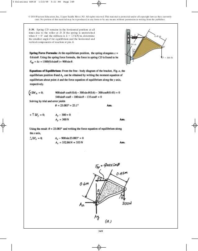 engineering mechanics statics solutions pdf